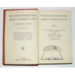 SZEKSPIR (Shakespeare) Wiliam, Dzieła dramatyczne.