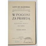 MOHL Alexander, Jeske-Choiński Teodor, W pogoni za prawdą.