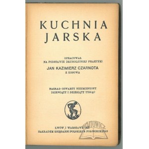 (KULINARIA). CZarnota Jan Kazimierz z Kosowa., Kuchnia jarska.