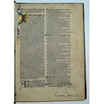 MARTINUS Polonus (Inkunabuł 1486), Margarita decreti seu Tabula Martiniana edita per fratrem Martinum ordinis predicatorum Domini Pape penitentiarium et capelanum.
