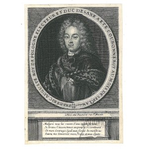 AUGUST II Mocny (1670 - 1733), król Polski.