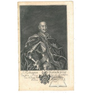 MAŁACHOWSKI Jan (1698-1762), great chancellor of the crown, etc.