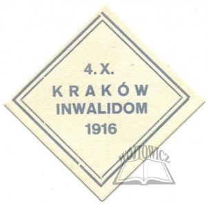 KRAKOW invalids. 4. X. 1916.