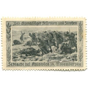 SCHLACHT bei Kotowice 19. November 1914. Der Kopaljäger Stürmen und Sterben.