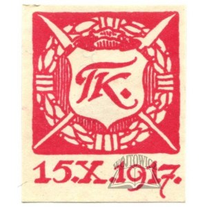 (KOŚCIUSZKO Tadeusz) TK. 15. X. 1917.