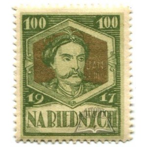 NA BIEDNYCH. Jan III Sobieski. 1917.