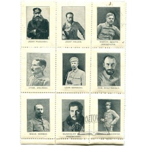 A collection of 9 stamps.