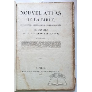 NOUVEL Atlas de la Bible,