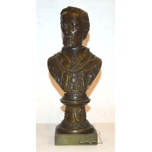 HAKOWSKI Józef (1834-1897), sculptor, Bust of Professor Józef Szujski.