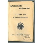 KALENDARZ Myśliwski na 1935 rok.