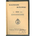 KALENDARZ Myśliwski na 1938 rok.