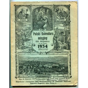 POLISH Missionary Calendar.
