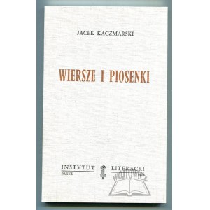 KACZMARSKI Jacek, Poems and Songs.