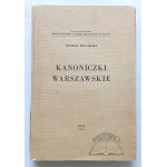 KONARSKI Szymon, Canonesses of Warsaw 24. IV. 1744 - 13. VIII. 1944.