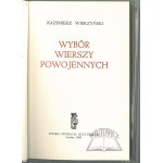 WIERZYŃSKI Kazimierz, (Wyd. 1). Wybór wierszy powojennych.