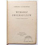 KOZIKOWSKI Edward, Wymarsz świerszczów. Poezje beskidzkie.