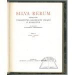 SILVA RERUM. T. IV.