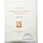 ZALESKI Zygmunt L., O rzeczach błahych i wiecznych.