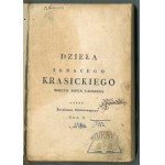 (MICKIEWICZ Adam. AUTOGRAF)., Krasicki Ignacy - Dzieła.