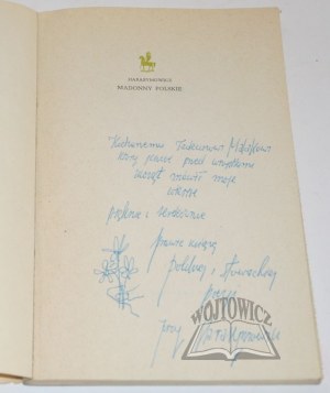 HARASYMOWICZ Jerzy, Madonny Polskie. (Autograf).