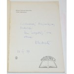 ZECHENTER - Slawinska Elzbieta, (Autograph). Windows of anxiety.