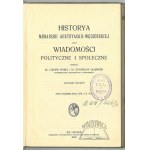 FINKEL Ludwik und Głąbiński Stanisław, Historya Monarchii Austryacko - Węgierskiej und politische und gesellschaftliche Nachrichten.
