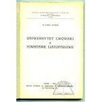 LEWICKI Karol, Die Universität Lviv und der Novemberaufstand.