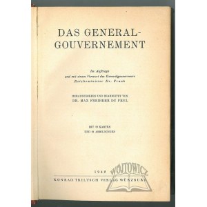 PREL Max du, Das General-Gouvernement.