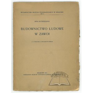 KUTRZEBIANKA Anna, Budownictwo ludowe w Zawoi.