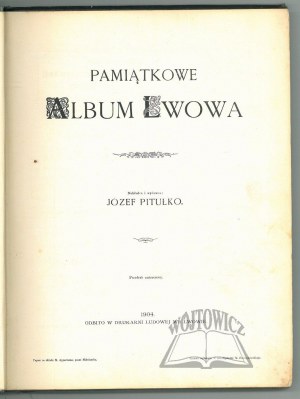 PITUŁKO Józef, Pamiątkowe album Lwowa.
