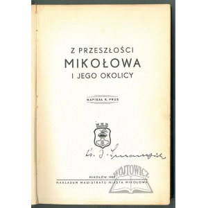 PRUS K.(onstanty), Aus der Vergangenheit von Mikolov und seiner Umgebung.