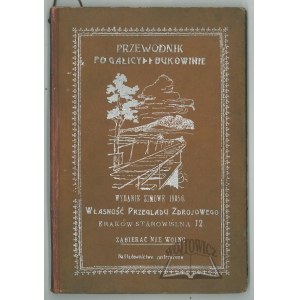 ROSNER Zygmunt, Guide to Galicia and Bukovina