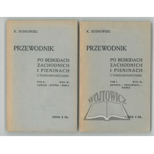 SOSNOWSKI Kazimierz, Guide to the Western Beskids.