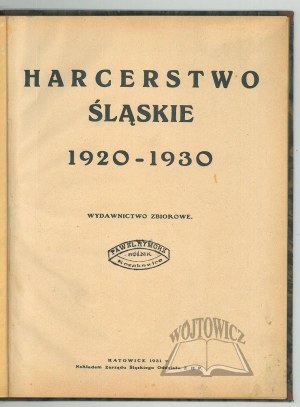 HARCERSTWO śląskie 1920-1930.