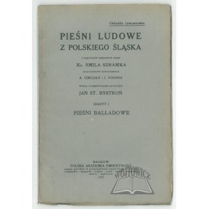 PIEŚNI ludowe z polskiego Śląska.