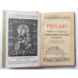 PIEKARY. Gedenken an die Krönung des wundertätigen Bildes der Muttergottes von Piekary am 15. August 1925.
