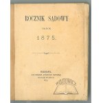 Gericht ANNUAL für das Jahr 1875.