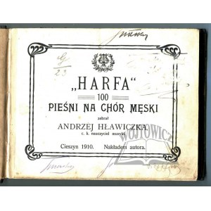 HŁAWICZKA Andrzej, Harfa 100 piesni na chór męski.