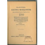 (KULINARIA). OWOCZYŃSKA Aniela, Najnowsza kuchnia warszawska.