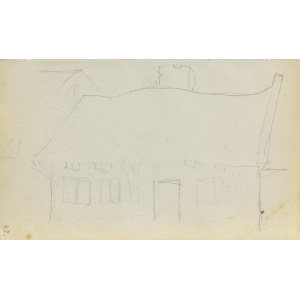 Jacek MALCZEWSKI (1854-1929), Sketch of a country cottage