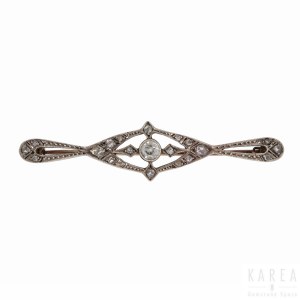 An Art Deco brooch, early 20th century