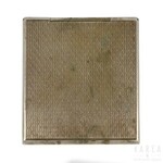 A silver match-book case cover, by Fritz Bemberg (active 1900-1940), Pforzheim, Germany, early 20th century
