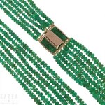 An emerald necklace, 20th century