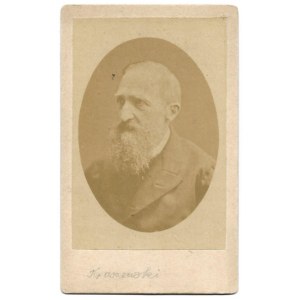 [KRASZEWSKI Józef Ignacy - fotografia portretowa]. [2. poł. XIX w.]. Fotografia form. 8,2x5,...