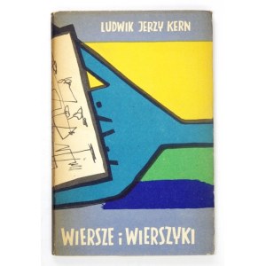 KERN Ludwik Jerzy - Wiersze i wierszyki. Okł. i ilustr. Marian Eile.
