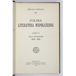 POTOCKI A. - Polska literatura współczesna. Cz. 1-2.