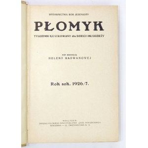 PŁOMYK. 1 IX 1926-22 VI 1927.