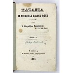 MAŁOPOLSKI M. - Kazania na niedziele całego roku. T. 1-2 1852