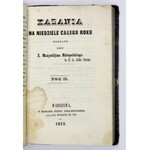 MAŁOPOLSKI M. - Kazania na niedziele całego roku. T. 1-2 1852