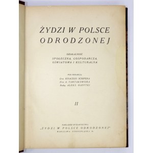Żydzi w Polsce Odrodzonej. T. 2 1932